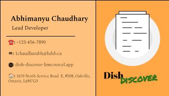 Business Card Front